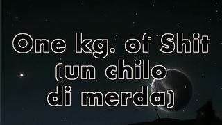 Big pile of shit from tight ass