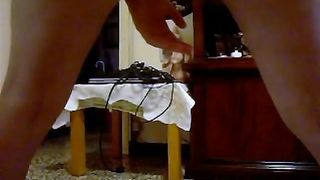 Big pile of shit from tight ass