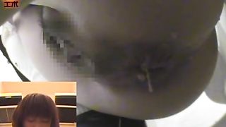 Spying on schoolgirls shitting