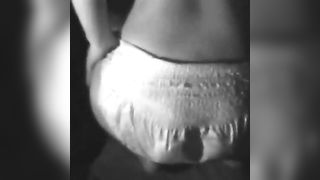 Diaper filled with shit