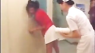 Japanese girl shitting in panties