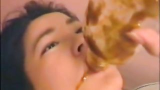 Real Japanese shit eater
