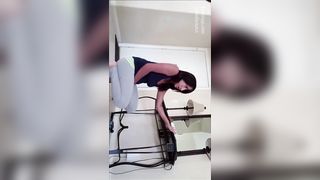 College girl panty poop mistake