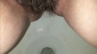 Mexican girl pooping