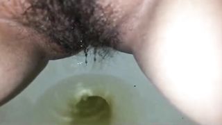 Mexican girl pooping