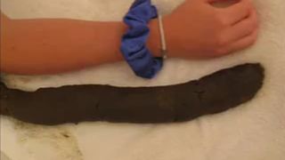 Pushing a monster turd