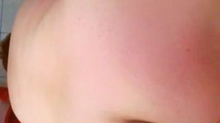 Rough anal masturbation