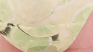 Fat babe shits in diapers