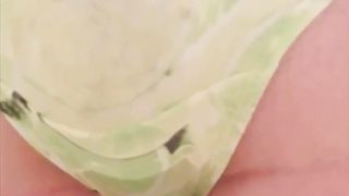 Fat babe shits in diapers