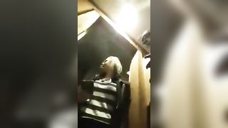 Turds floating in toilet