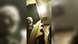 Turds floating in toilet