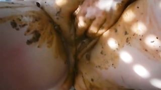 Amateur couple fucking with shit