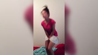 petite girl desperate to poop in panties