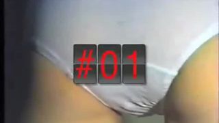 Liquid shit in grey panties