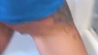 18 year old pooping over toilet