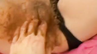 Fisting a shit covered pussy