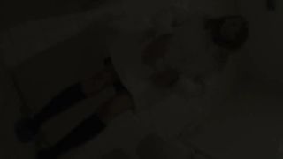 Brown haired girl shitting slowly