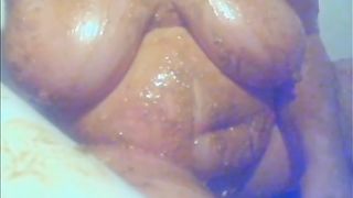 Using a vegetable to masturbate