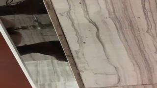 Spying on teen shitting