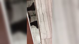 Spying on teen shitting