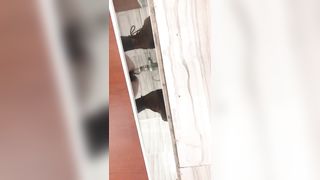 Spying on a teen shitting slowly