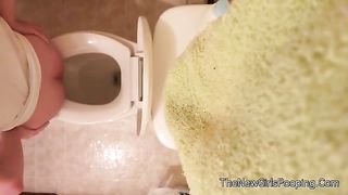 Big turd from a tight ass