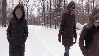 Many girls poop on lucky guy