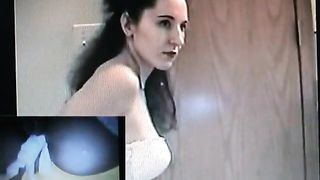 Vintage video of a milf shitting