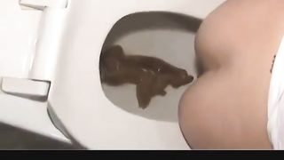 Caught pooping in public slowly