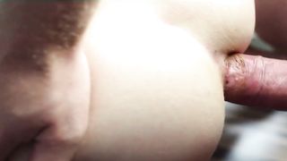 Dick in her ass after pooping