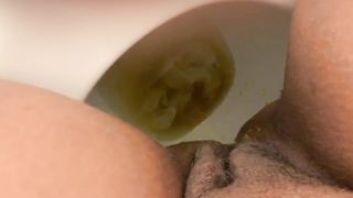 Enema aftermath in diapers