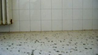 Spanish girl squats and shits