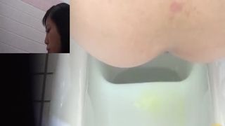 Long turd from beautiful japanese