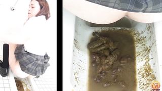 Diarrhea from japanese girl