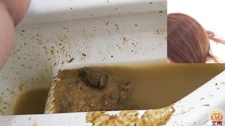 Real mess in a public bathroom