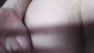 Blonde hottie shitting