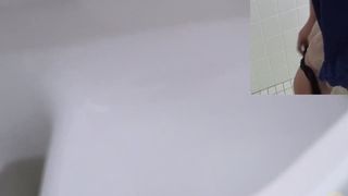 Big turds in bathtub