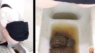 She just can't stop shitting