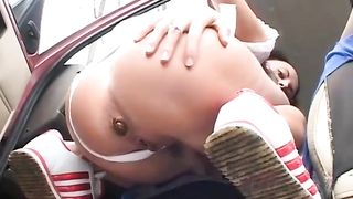 She decides to poop outdoor