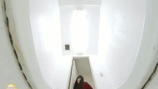 Hairy japanese did a mess in public bathroom