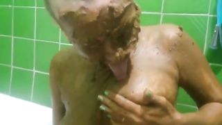 Deepthroat with big facial