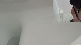 Real mess in public bathroom