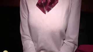 Creampied japanese girl shits on bed