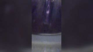 Black babe pooping slowly