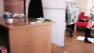 Japanese 18 year old shits two times