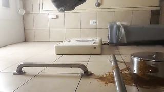 Circle K blowout on the wall