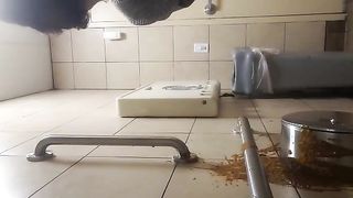 Circle K blowout on the wall