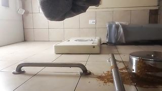 Circle K blowout on the wall