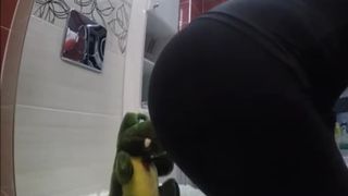 She's pooping a lot in her panties