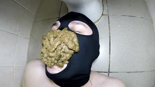 Big pile of poop on boyfriend's face